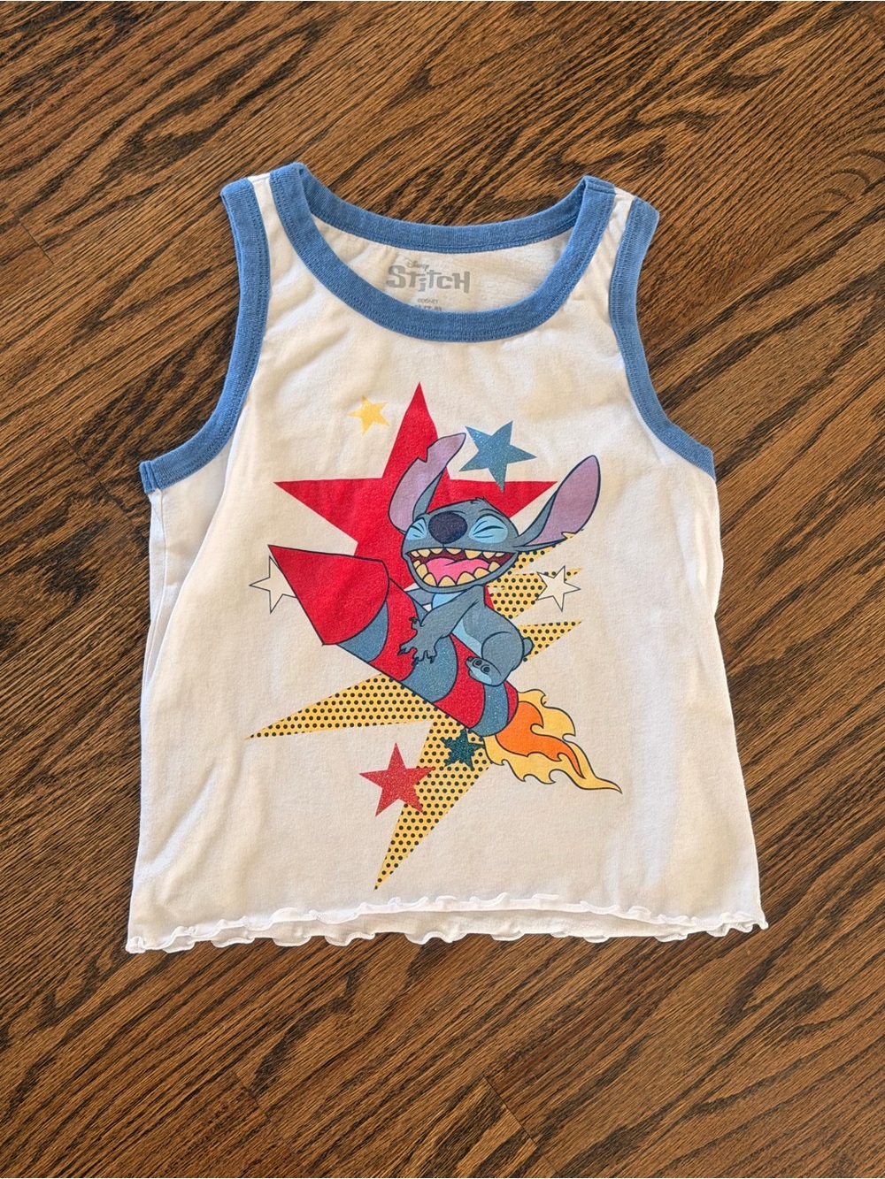 Girl’s Disney Stitch Tank Top Size M (7-8)